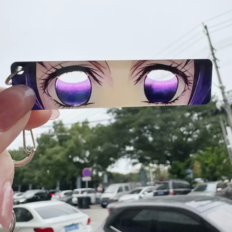 أنيمي المفاتيح شيطان القاتل تزيين Kawaii فتاة الاكريليك على ظهره اكسسوارات الكرتون المحيطة لعبة محمولة هدية بالجملة