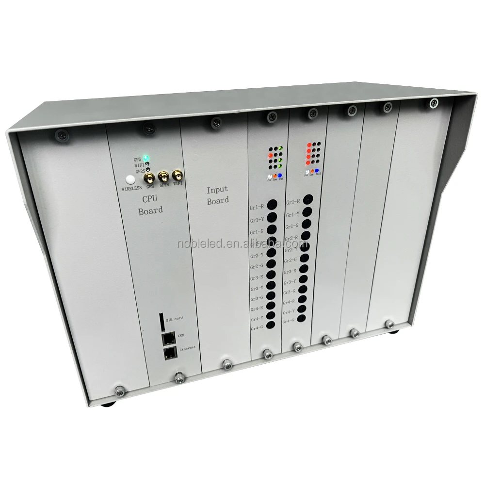 Traffic Light Control System 24 Channel / 8 Phsaes/Stages 220V Signal Output