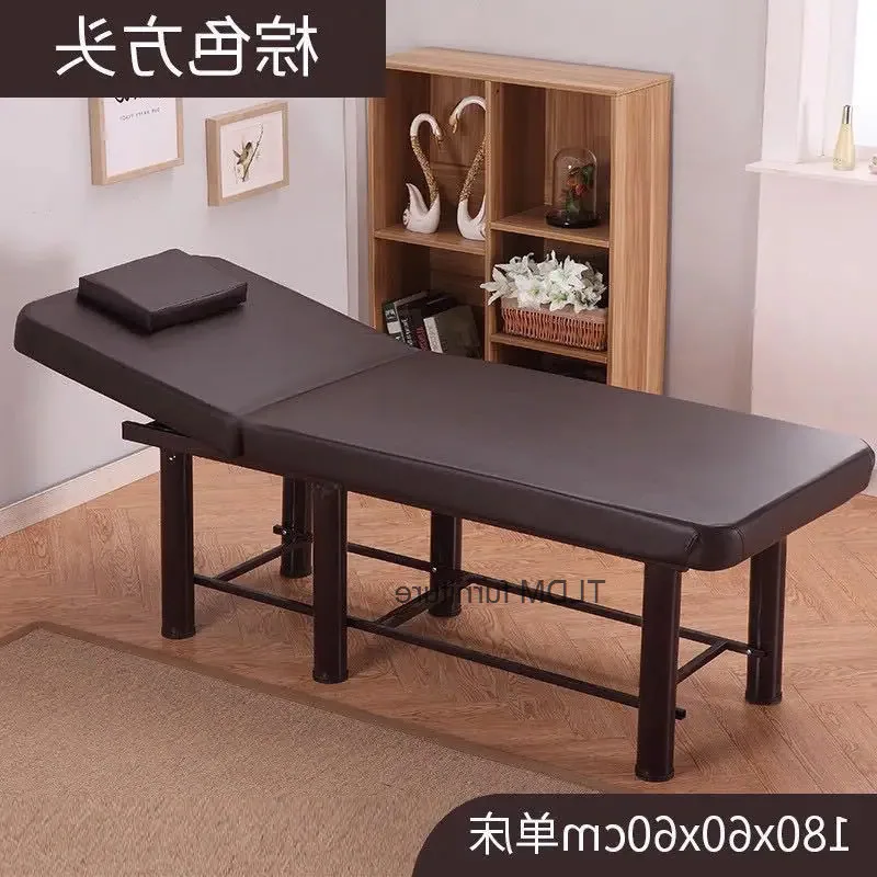 PU Professional SPA Massage Tables Foldable Salon Furniture Fashion Bed Thick Beauty Massage tattoo Table Stable