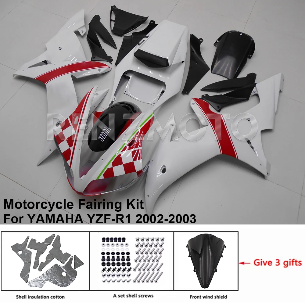 

Подходит для YAMAHA YZF-R1 2002-2003 Y1003-114a рамка заполняющие панели боковая обтекатель декоративная панель аксессуары для мотоциклов