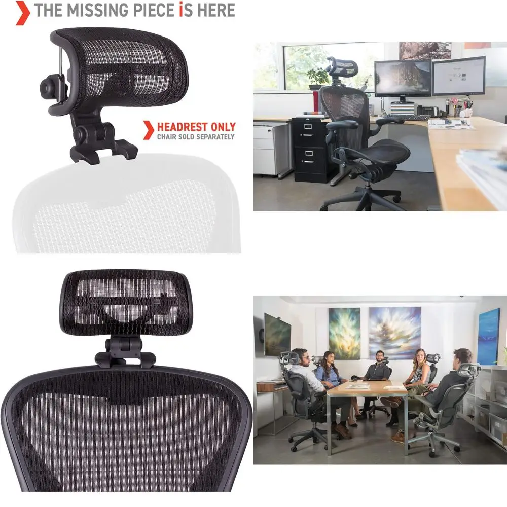 Herman Miller Aeron Chair Original Headrest - H3 for Classic & Carbon Models