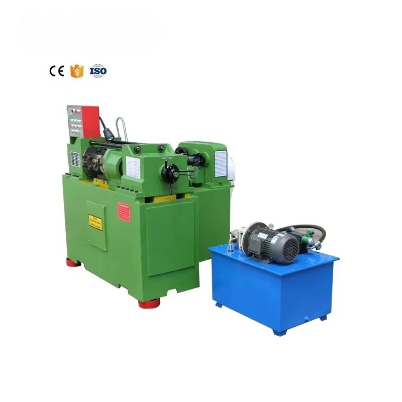 Rebar Thread Rolling Machine Automatic Steel Bar Threading Equipment 16-40mm CE Certified Industrial Use