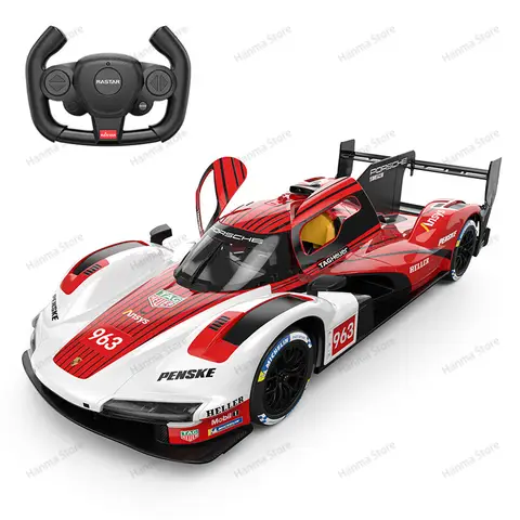 新入荷 1:14 ポルシェ 963 ラジコン レーシング シミュレーション 合金製 ミニチュアモデル カスタム キッズ おもちゃ ギフト