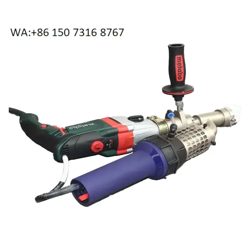 Extrusion Welding Pipe Repair Tool Plastic Extruder pp Pe Hdpe Pvdf Plastic Pipe Extrusion Welding
