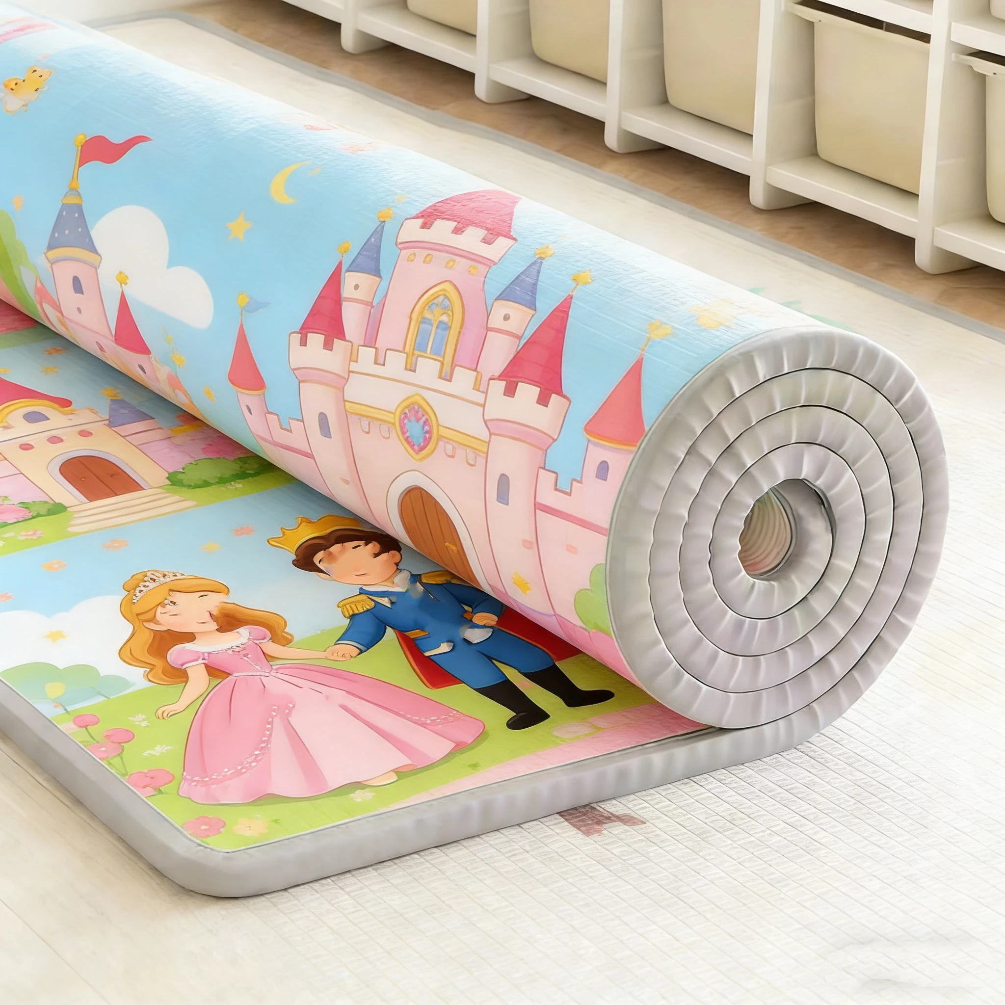 Play Mat for Children's 200x180/180x150/180x120cm Thick Safety Mat Friendly Crawling Play Mats Folding Mat Carpet Rug Playmat