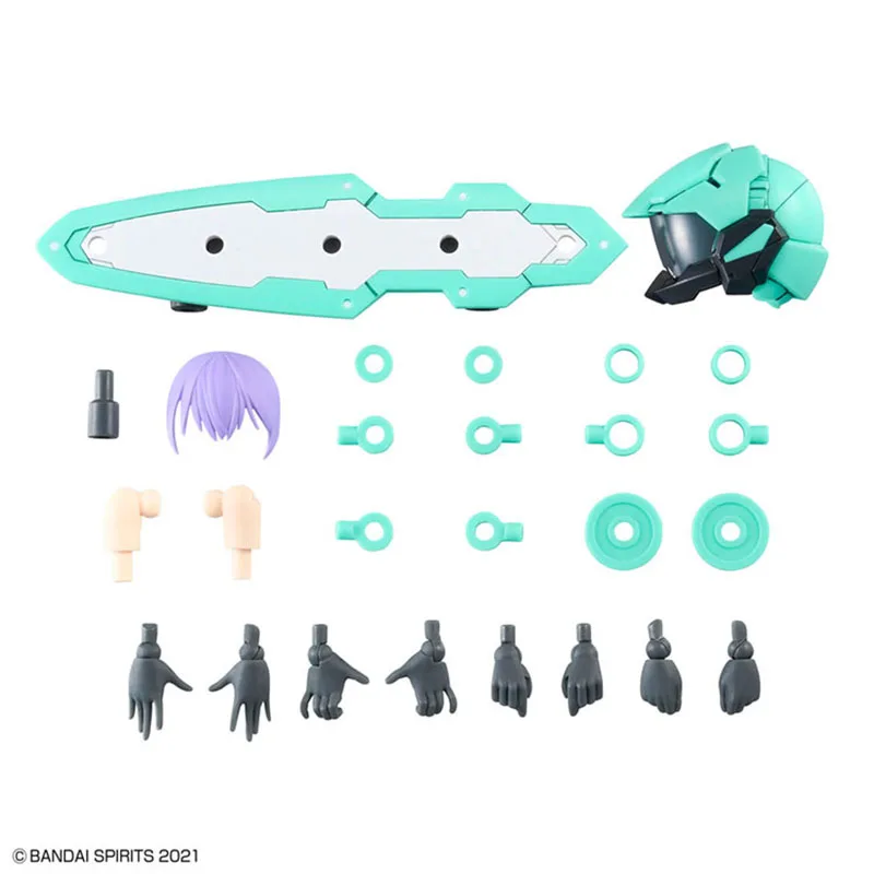 Bandai 30MS Modell Kit Anime Figuren SIS-V00 Rydira Farbe EINE Action Figure Gebäude Kit Sammlerstücke Modell Spielzeug Für Jungen Geschenk