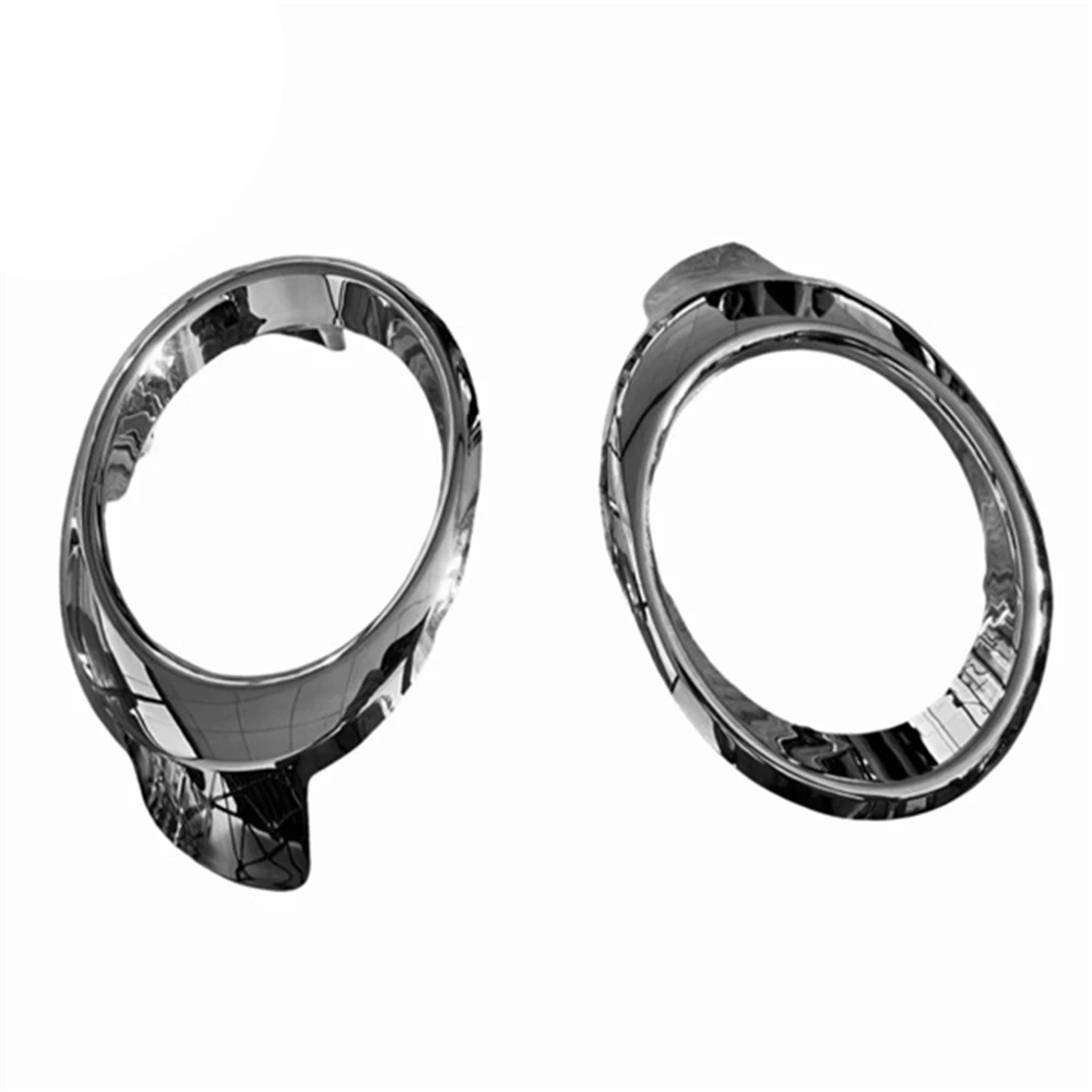 ​1608323880 Front Bumper Fog Light Trim Cover ABS Fog Light Bezel Grille Molding Cover for Partner Tepee/Van Berlingo Multispace