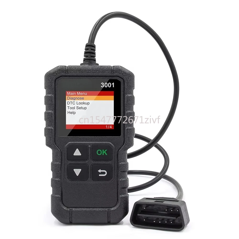 

X431 CR3001 Считыватель кодов OBD2 Диагностический сканер EOBD Универсальный автомобильный сканер-сканер