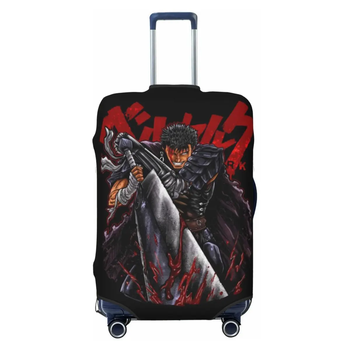 

Custom B-Berserks Travel Luggage Cover Elastic Japanese manga Cartoon Anime Suitcase Cover Protector Fit 18-32 Inch