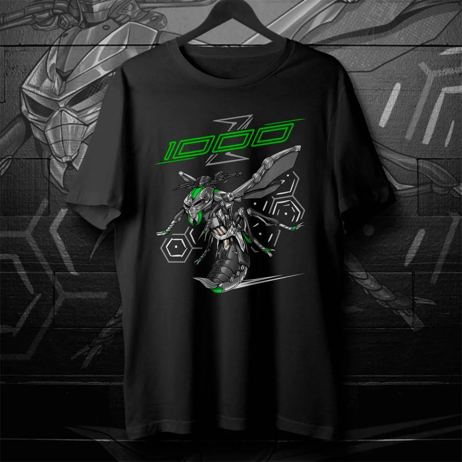 Classic Japanese Motorcycle Z-1000 Hornet Inspiration T-Shirt 100% Cotton O-Neck Short Sleeve Casual Mens T-shirt Size S-3XL