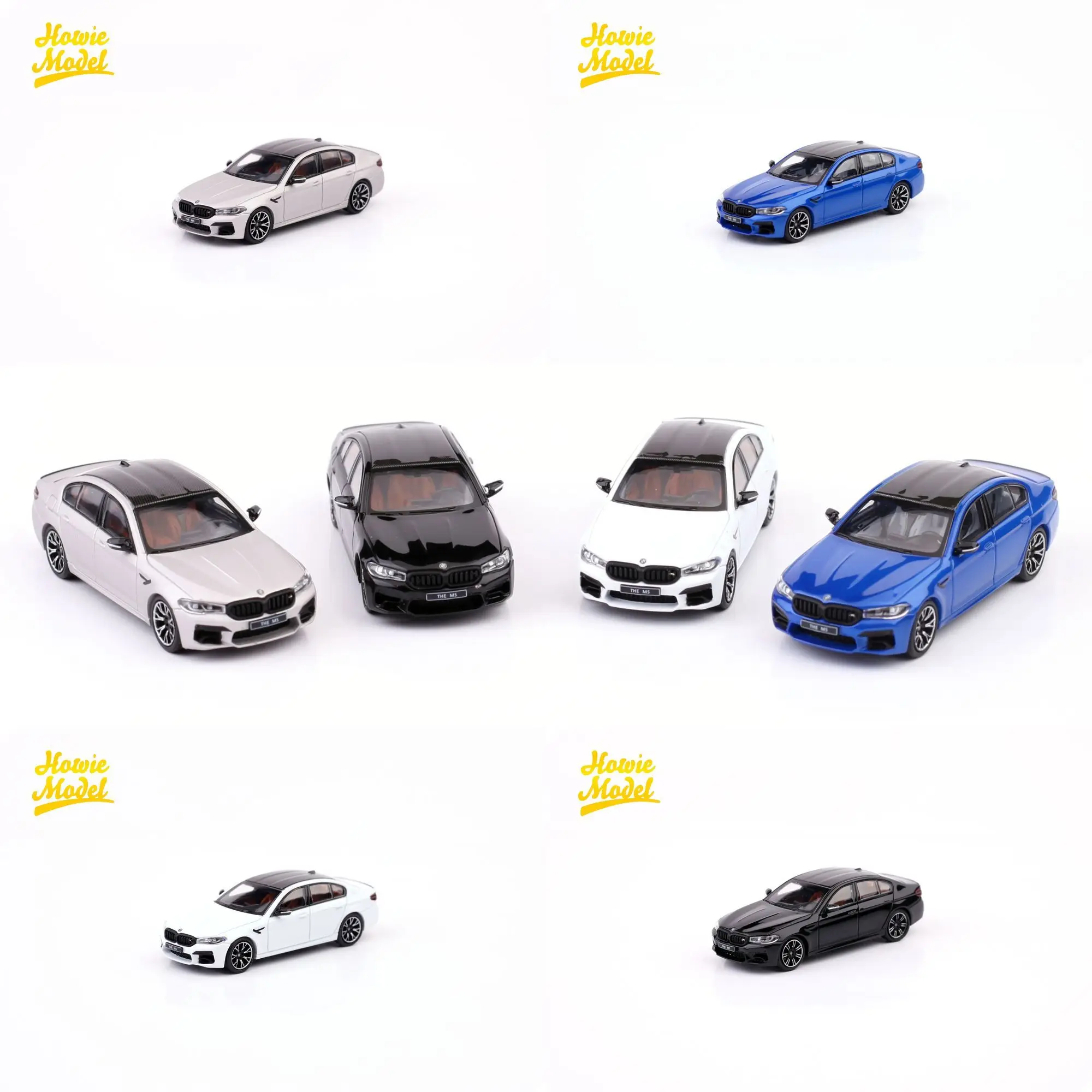

Модель Howie 1/64 BMW M2 G87 Benz-Mercedes AMG C63s Coupe, литая под давлением, подарочная коллекционная модель
