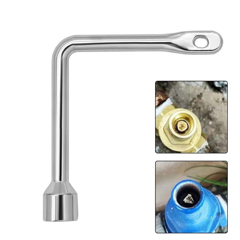Valve Switch Triangle Wrench Multipurpose Portable Zinc Alloy High-quality 1pc Brand New For Electrical Cabinet