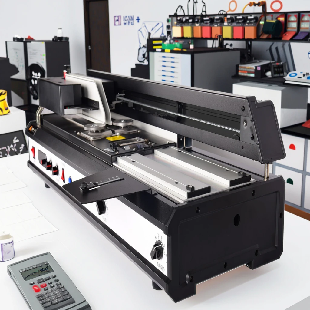 

110V US Standard Fully-Auto Wireless Hot Melt Glue A4 Book Binding Machine Electric Desktop Bind Machine for Printing House Use