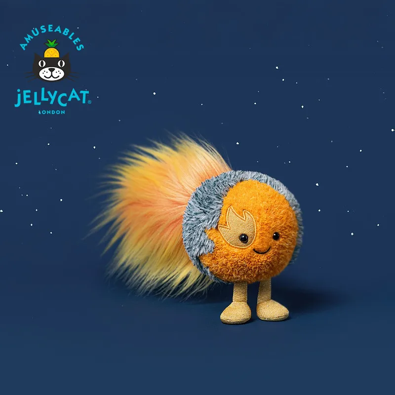 

Оригинальная плюшевая игрушка Jellycat Amuseables Space Comet 2026 SS из Великобритании, новинка, супермягкая, милая, очаровательный подарок для детей