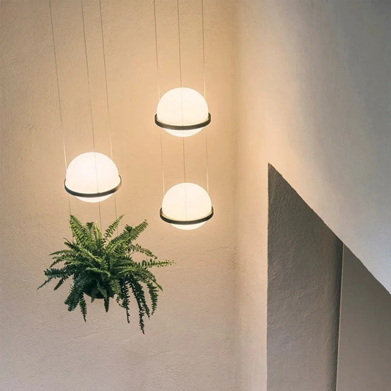 Modern Plant Pendant Lamp Nordic DIY Sky Garden LED lamp Flower Pot Hanging Lamp Dining Room Lighting Decorative chandelier