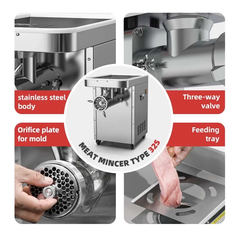 Multi-functional Industrial Meat Grinder Factory Direct Sales Mincer Electric Meat Grinder