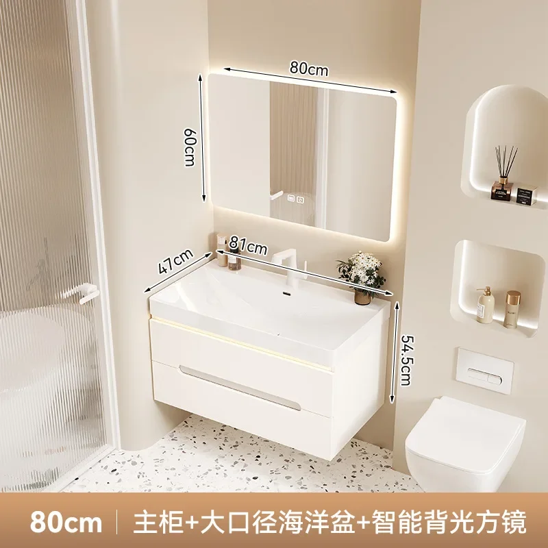 a*-Ceramic basin large diameter bathroom cabinet combination large basin mouth ceramic  large size bath.
