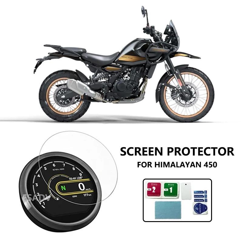 

Для Himalayan 450 himalayan 450 2024 2025 приборная панель, защитная пленка от царапин, защита приборной панели, аксессуары для мотоциклов