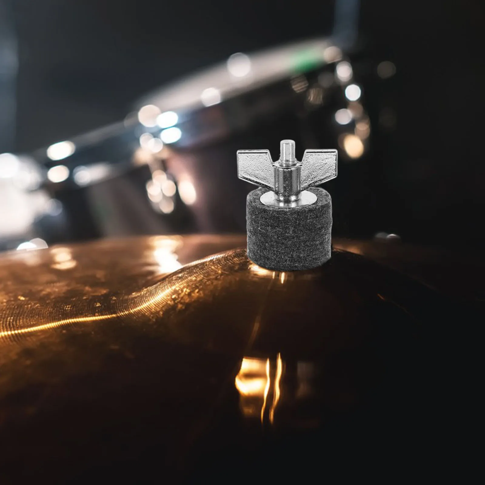 

Cymbal Stacker Alloy Felt Wear Resistant Stable Buffer Drum Cymbals Accessories Mount Extension Cymbal Stacker