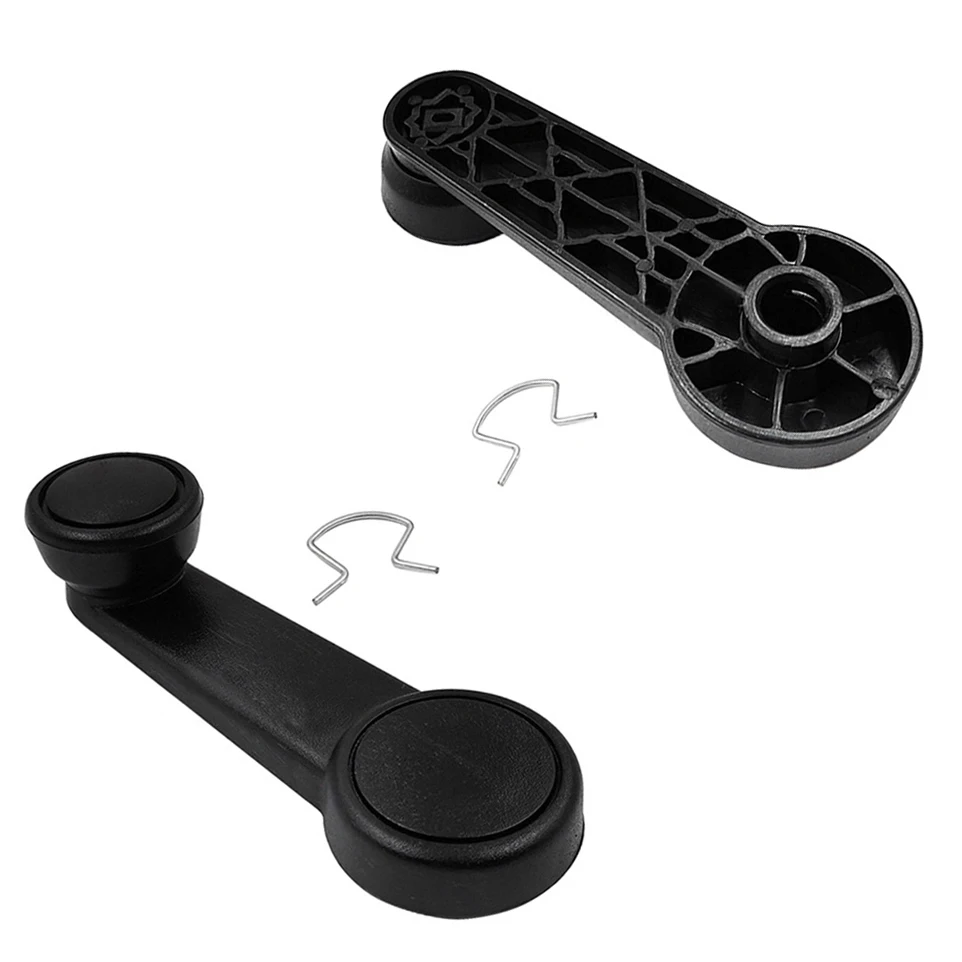 High-Quality 2Pcs Auto Window Regulator Handle Winder Handle For Ford Transit Connect Escort Fiesta 95VB-V23342-ABYYCT 1041708