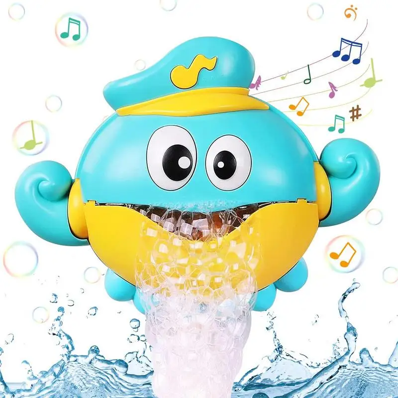 Bathtub Bubble Toy Infant Bathtub Toy For Desk Octopus Shaped Octopus Toddler Bath Toys With Music Fountain Toddler Pool