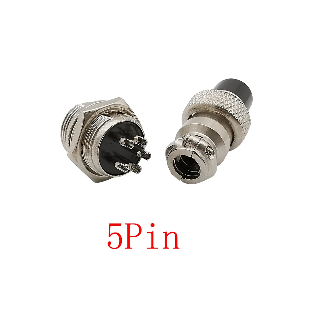 1Pair GX20 Connector 2 3 4 5 6 7 8 9 Pin Male Female Cable Aviator Aviation Plug Socket Circular Connectors Adapter GX 20