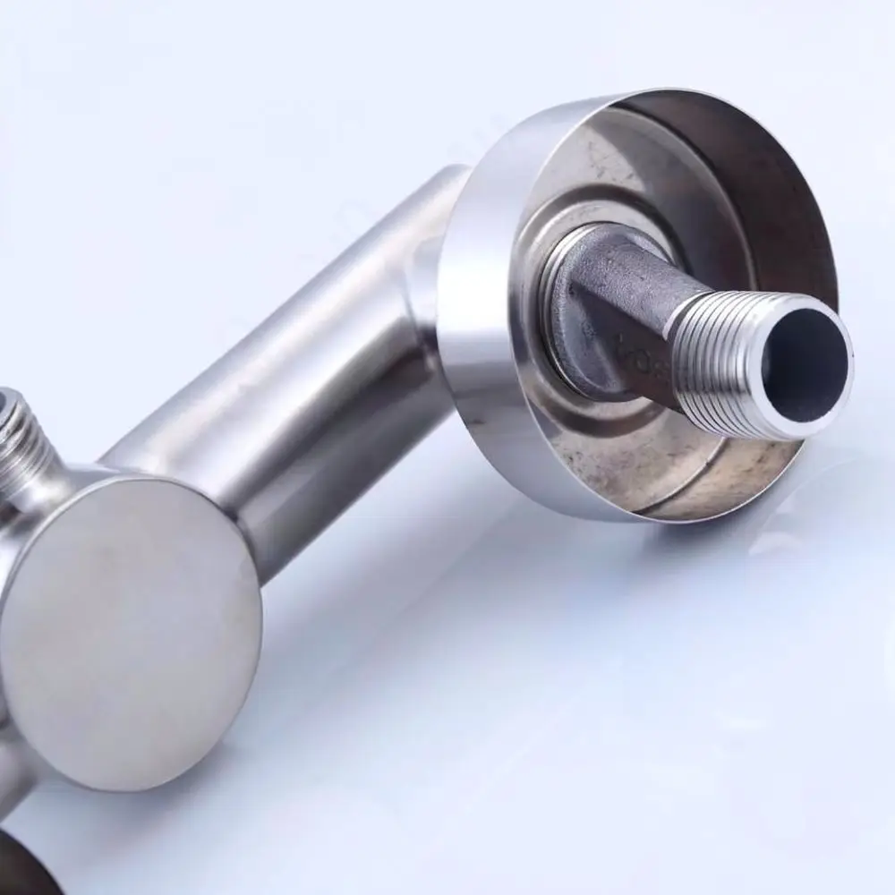 For For Boke Shower Tap 304 Stainless Steel Wall Mounted Concealed Mixer Valve Modern Bathroom Cold Hot Water Control System