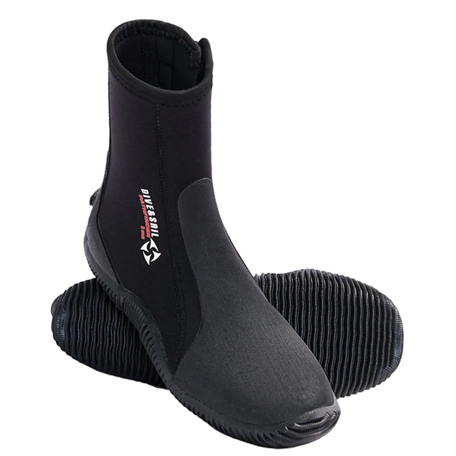 Profissional 5mm neoprene botas de mergulho adultos térmico inverno wetsuits botas praia sapatos de água para unterwater esportes mergulho