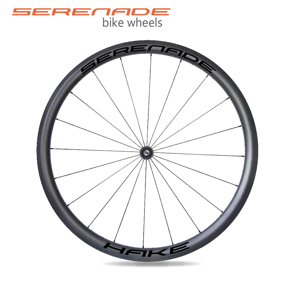 Serenade speed 700C 35 carbon tube ratchet wheel set: the wheel set can help cyclists to drive quickly on the highway; Model and