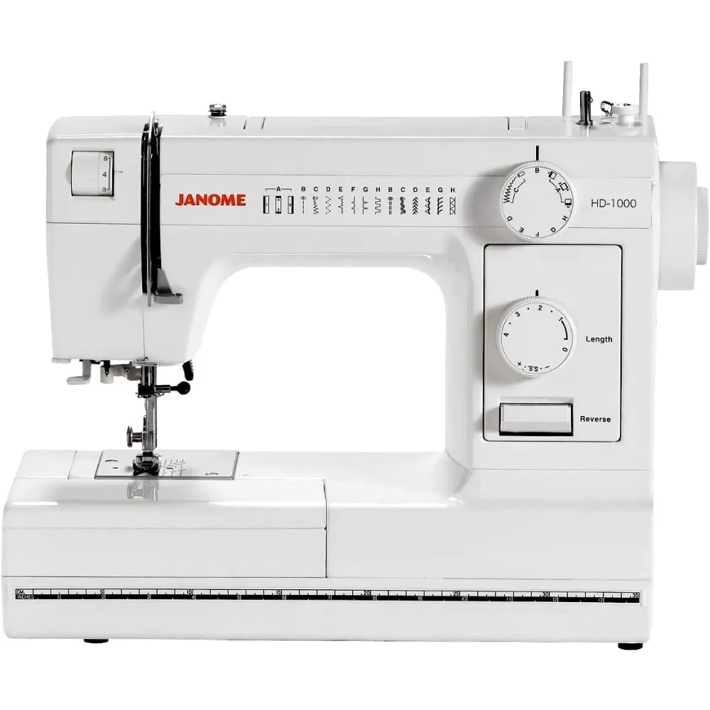 HD1000 Heavy-Duty Sewing Machine with 14 Built-In Stitches