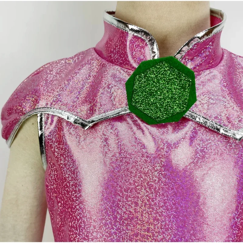 StarFire costume Teen Starfire Cosplay for Kids TuTu Dress Halloween Costume (3-9Years) Party Dress Q