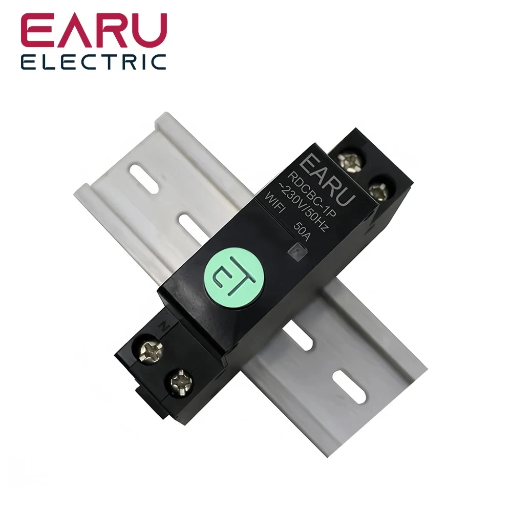 1P+N WIFI Circuit Breaker Smart Time Timer Relay To Switch Voice Remote Control By Tuya Smart House for Alexa Google Home