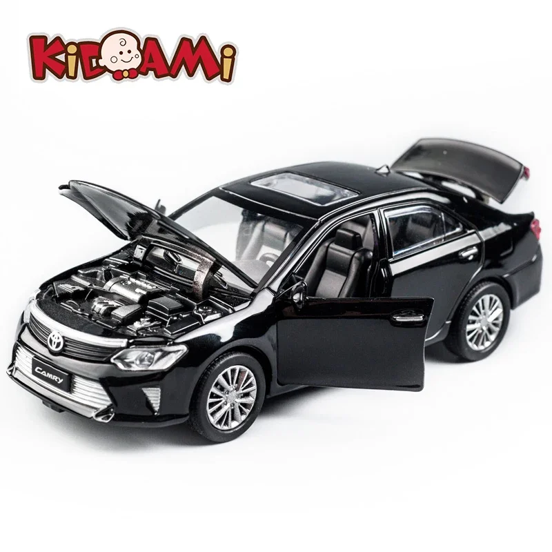 1:32 modello di auto Toyota Camry lega pressofuso auto giocattolo bambini giocattoli in metallo tirare indietro ruote macchinari per bambini ragazzo