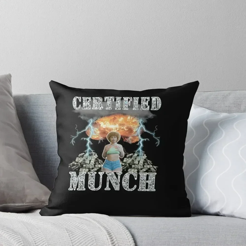 Certified Munch Throw Pillow christmas cushions covers autumn pillowcase Christmas Covers Plaid Sofa pillow