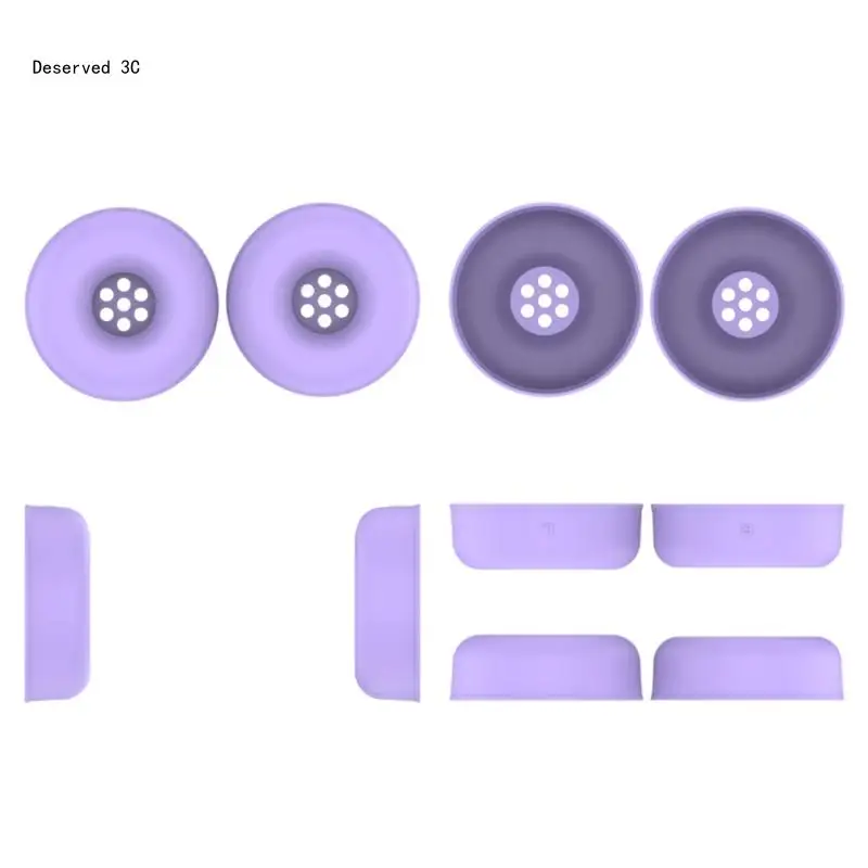 Silicone Replacement Ear Pad for JBL Tune 520BT Headphones Washable Earpads Covers