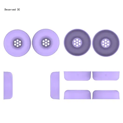 Imagen 2 del producto Almohadillas repuesto silicona para auriculares Tune 520BT, cubiertas almohadillas lavables