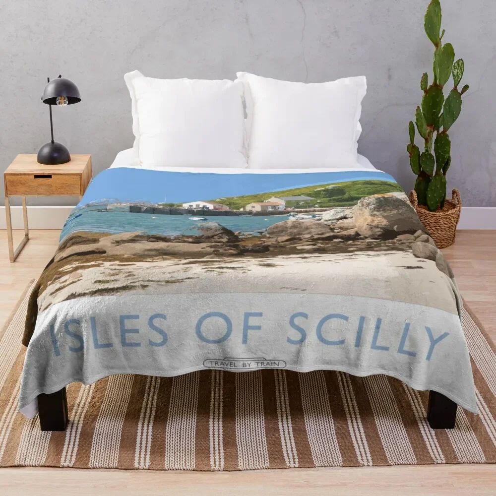 

Isles of Scilly Throw Blanket Fluffy Softs Stuffeds Luxury Thicken Blankets