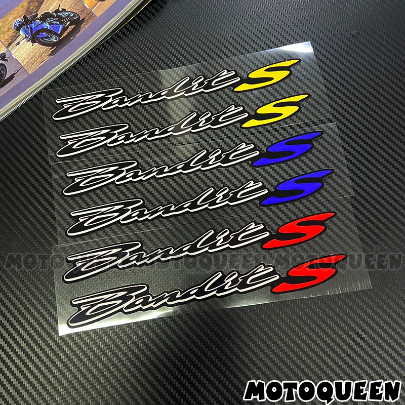 For Bandit gsf 250 600 600s 650 650s 650n 1200 1250 Motorcycle Fuel Tank Pad Side Stickers Body Wind Reflective Label Decals