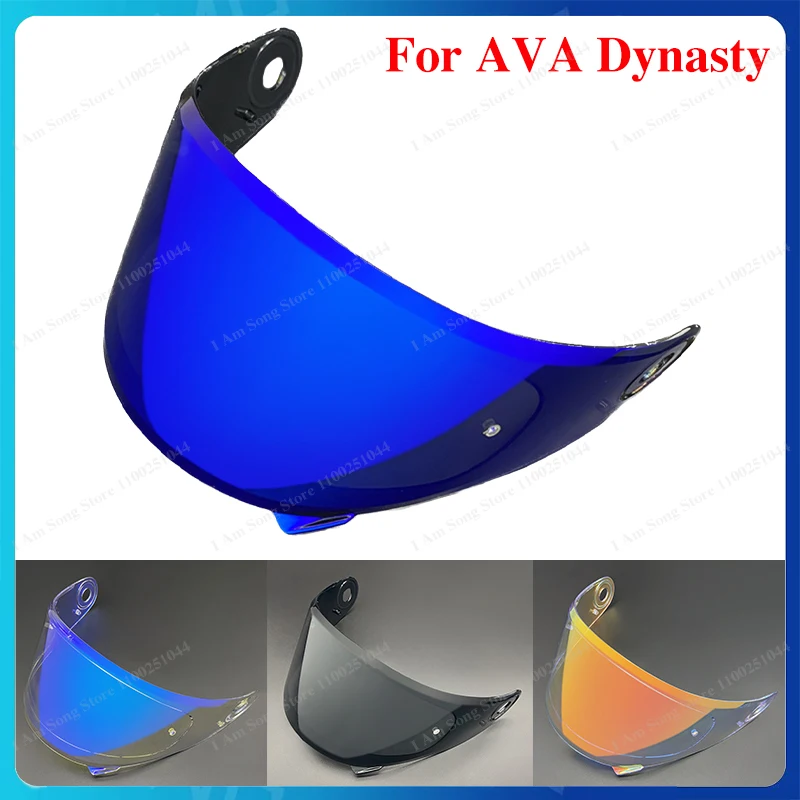 

Motorcycle Helmet Lens For AVA Dynasty Anti-UV Dustproof Windproof High Transmittance Helmet Visor Replacement Helmet Visors