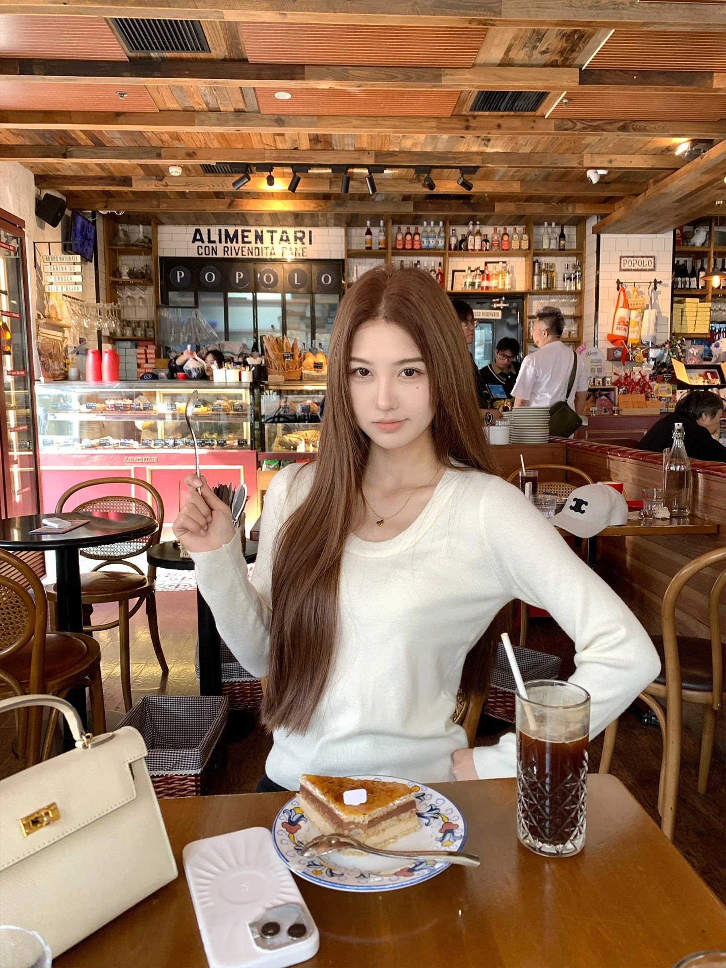 

Женский зимний универсальный повседневный топ из шерстяной смеси с круглым вырезом, облегающий, вязаный, с длинными рукавами, удобный, дышащий