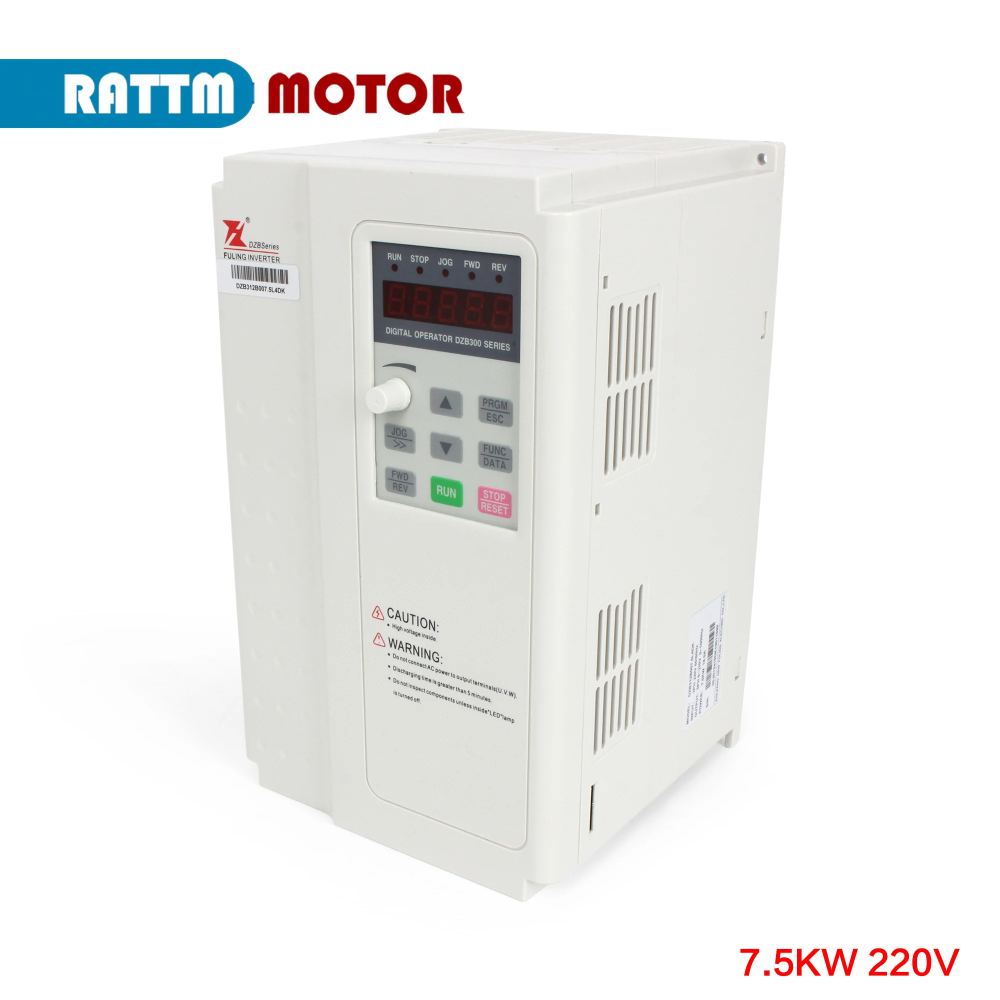FuLing inversor de conversión frecuente VFD 7,5 kW 220V 380V 1HP o 3HP entrada 3HP salida 0-1000Hz control de velocidad CNC