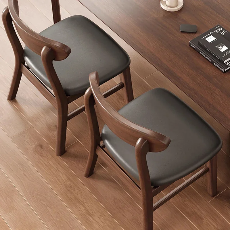 Nordic Solid Wood Dining Chair Modern Simple Coffee Shop Restaurant Dining Chair Bedroom Living Room Home Furniture Sillas FYDC