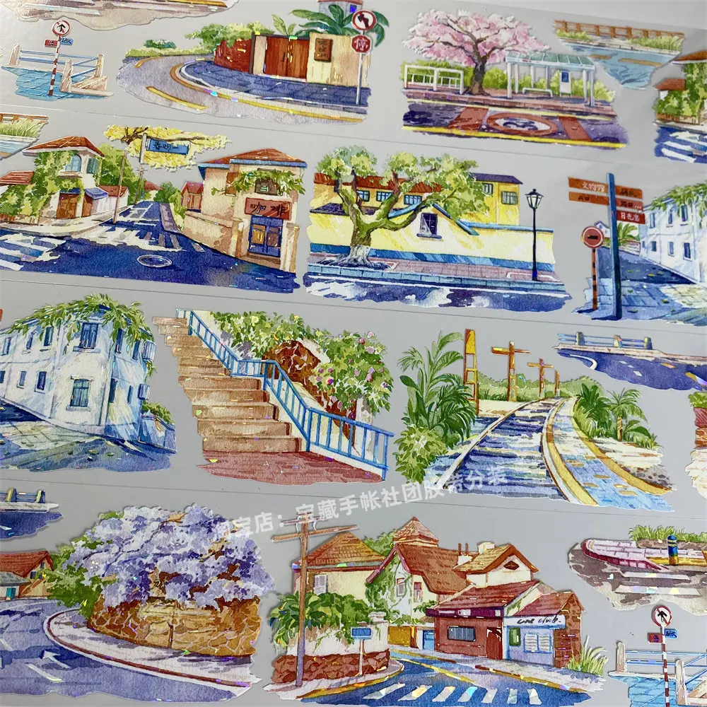 fita-washi-decorativa-memorias-da-cidade-antiga-cenario-urbano-escondido-na-natureza-escadas-adesivos-para-scrapbook-planner-e-cartoes-diy-loop-s