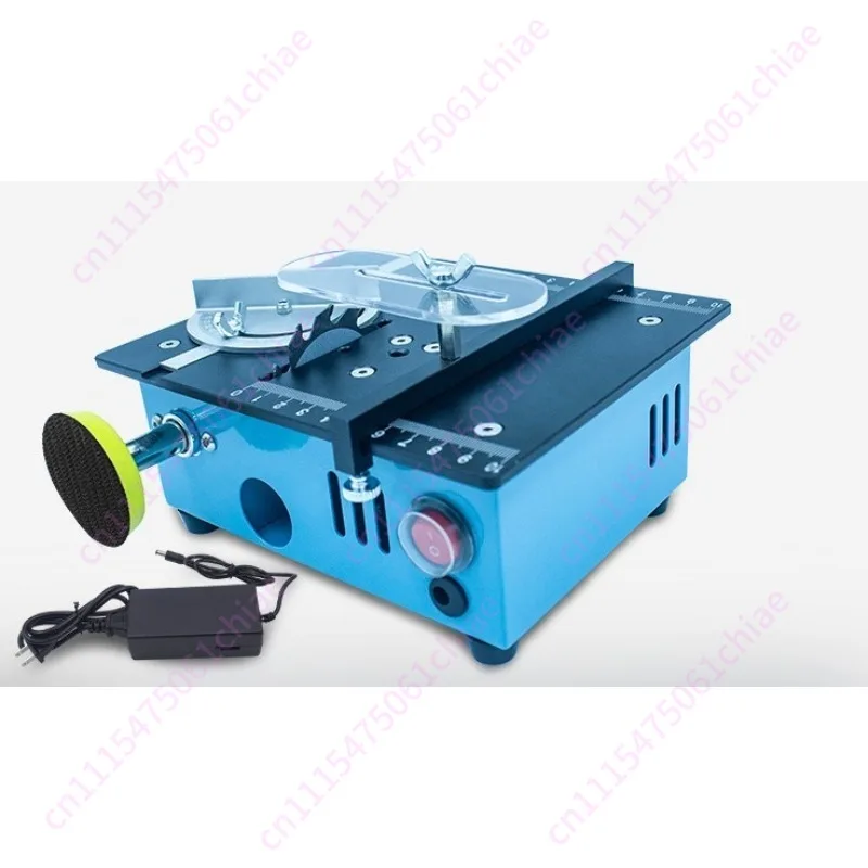 Miniature Desktop Small Table Saw DIY Acrylic PCB Metal Cutting Machine Mini Automatic Household Small Chainsaw