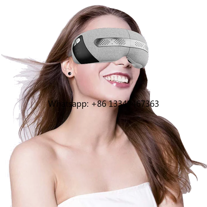 OEM/ODM Intelligent LED Mini Eye Face Massager Air Pressure Heat/Cold Therapy Music Function ABS