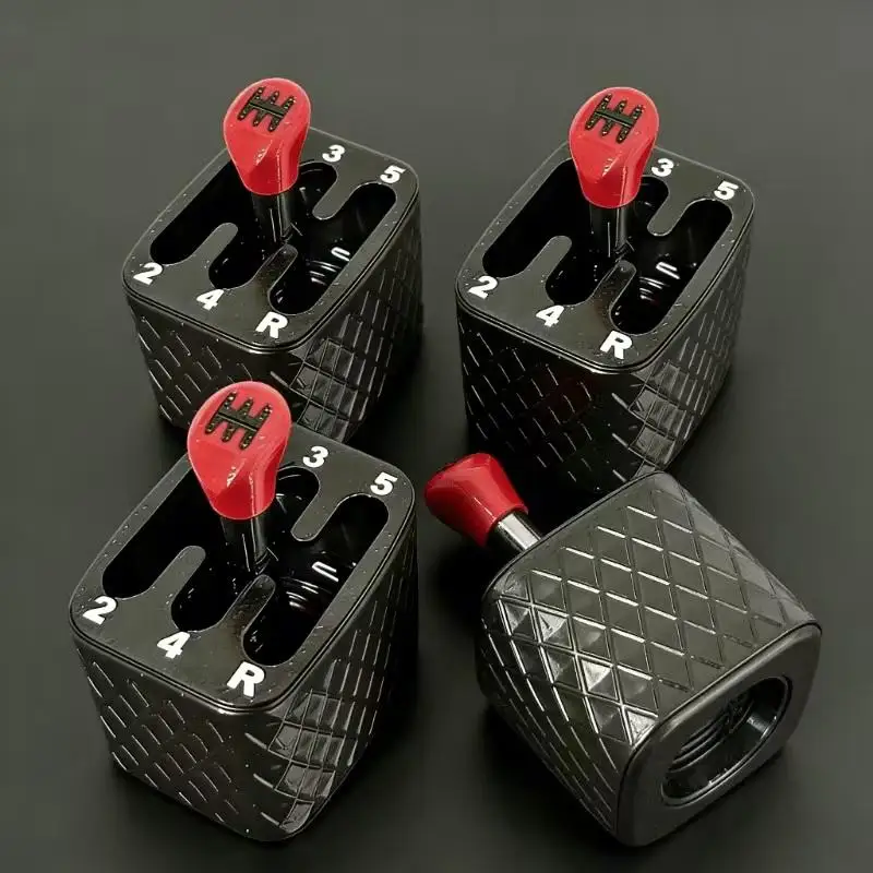 1/2/3pcs 3D Printed Manual Transmission Paddle Shifter Toy, Fun Car Simulator Decorative Ornament Stress-Relief Perfect Gift