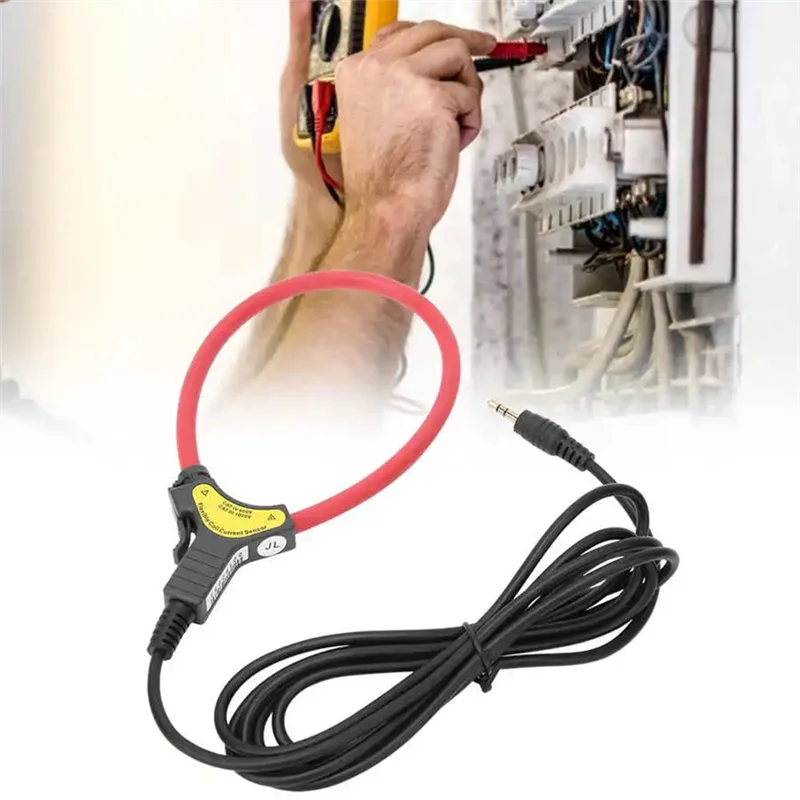 

ABWP-2000V/Rms AC Leakage Current Sensor Multi-Functional Flexible Coil Current Sensor 0.1Hz - 1Mhz ETCR100F Durable Easy Instal