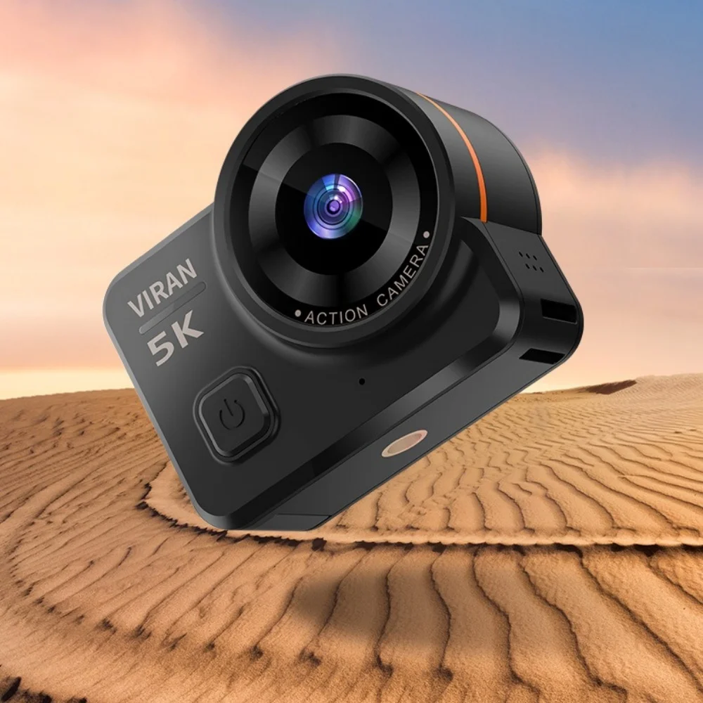 

4K Waterproof Action Camera Dashcam Motion Detection V10 5K Action Camera Electronic Image Stabilization 2" Touch LCD