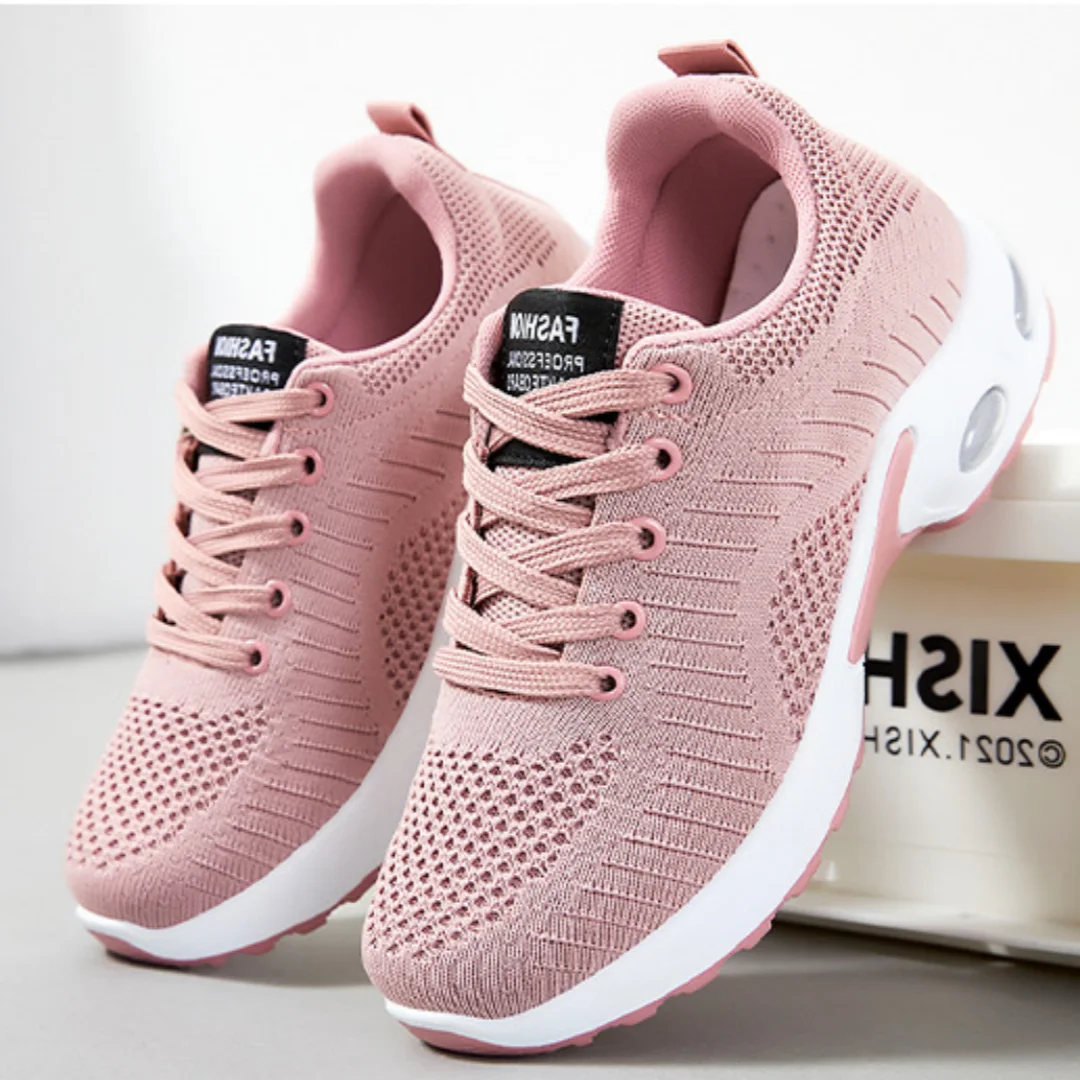 Women's shoes 2024 mesh breathable comfortable sports shoes soft sole lightweight fashion casual shoes