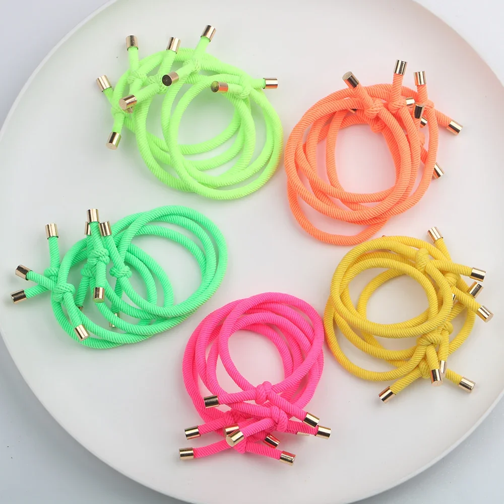 

25 шт. эластичные резинки для волос, женские резинки для волос, медная пряжка для девочек, резинки для волос с узлом, резинки для волос, позолоченные аксессуары для волос